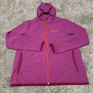 Cotopaxi Vuelta Performance Windbreaker Jacket Purple/Red Women’s Size Large